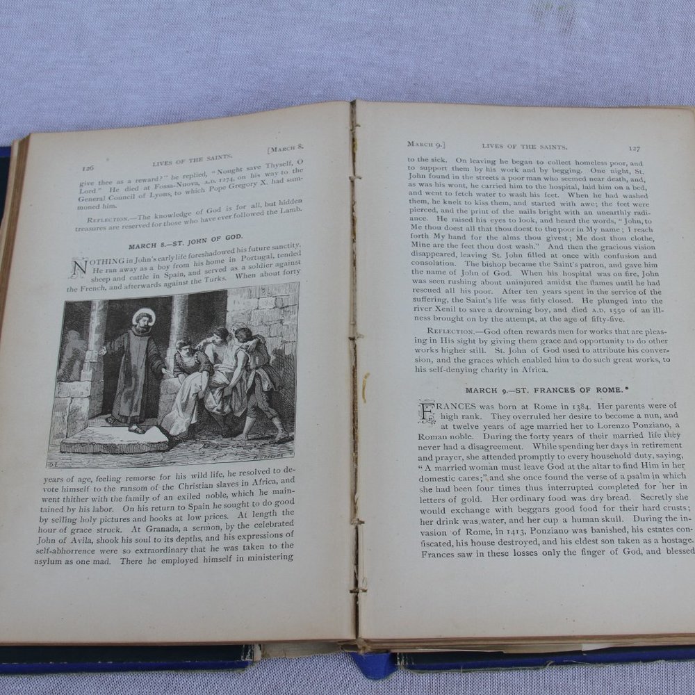 1880 Antique Religious Book - Picture 10 of 12